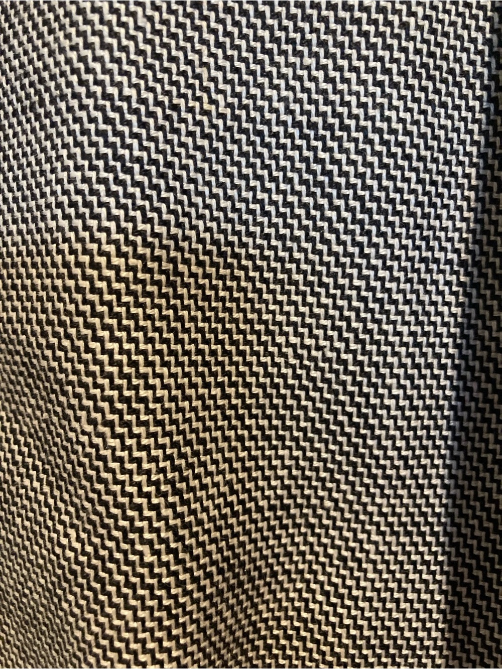 Ralph Lauren vintage  black and White Herringbone Blazer size 8 - Picture 3 of 6